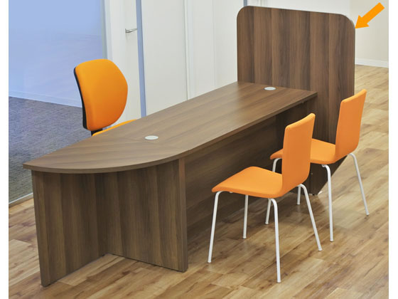 アール・エフ・ヤマカワ　ナチュラル 木製ローカウンター　仕切パネルセット アール・エフ・ヤマカワ ナチュラル 木製ローカウンター 仕切パネル