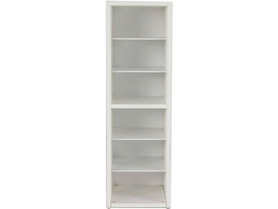 ●外寸法：幅２９０×奥行３５０×高さ９３０ｍｍ●材質：本体／低圧メラミン樹脂化粧木質ボード・ＰＶＣエッジ、棚板／低圧メラミン樹脂化粧木質ボード（エッジ塗装仕上げ）、アジャスター／ＰＰ●質量：１４．１ｋ