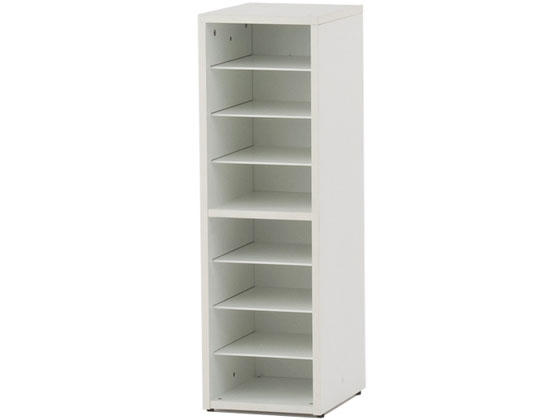 ●外寸法：幅２９０×奥行３５０×高さ９３０ｍｍ●材質：本体／低圧メラミン樹脂化粧木質ボード・ＰＶＣエッジ、棚板／低圧メラミン樹脂化粧木質ボード（エッジ塗装仕上げ）、アジャスター／ＰＰ●質量：１４．８ｋ