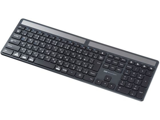 サンワサプライ ソーラー充電Bluetoothキーボード SKB-BTEC1BK 通販
