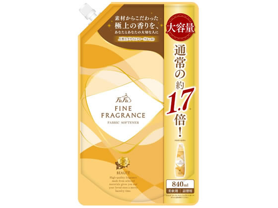 ●香り：プライムフローラル●内容量：８４０ｍＬ●詰め替え●成分：界面活性剤（第四級アンモニウム塩）、安定化剤、香料、抗菌剤●生産国：日本