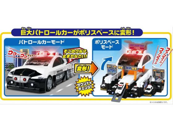【新品未開封】 トミカ ビッグに変形! デカパトロールカー 楽天市場】【新品】トミカ ビッグに変形! デカパトロールカー
