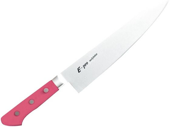 ●外寸：４０８ｍｍ●重量：２８７ｇ●厚み：背２．５ｍｍ●材質１：モリブデン鋼●材質２：特殊樹脂●洗浄機：○●刃渡り：２７ｃｍ●両刃