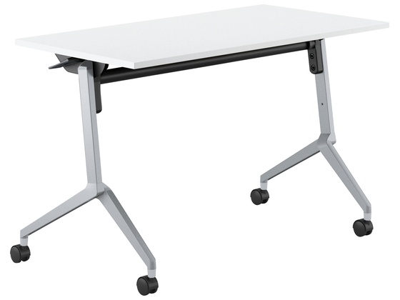 ●品番：ＦＬＦ−Ｋ１２０６ＫＮＮ−Ｓ１ＰＷ２●カラー／［天板］ホワイト［脚］フラットシルバー●外寸法／幅１２００×奥行６００×高さ７００ｍｍ●下肢空間寸法／幅９８０×高さ５８２ｍｍ●天板厚さ／２０ｍｍ