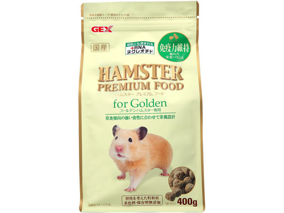 ジェックス ハムスタープレミアムフード ゴールデン 400g 通販