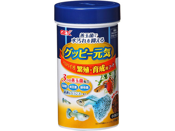 ジェックス グッピー元気 繁殖フード 52g 通販【フォレストウェイ】