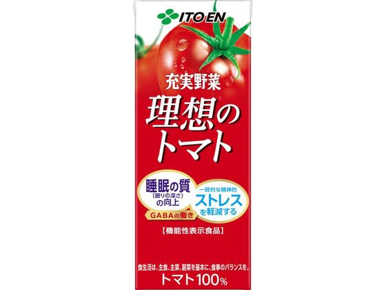 伊藤園 充実野菜 理想のトマト トマトジュース 200mL 通販【フォレスト