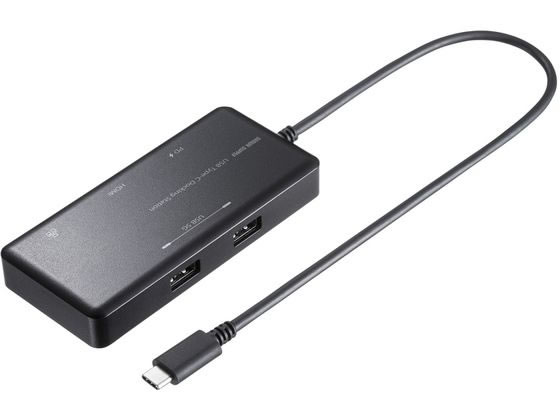 サンワサプライ USB Type-Cドッキングステーション USB-DKM7BK 通販