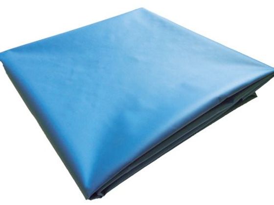 ●型番：TPS1827-B●引張強度：縦559N／3cm、横539N／3cm ●引裂強度：縦69N、横69N ●色：ブルー ●幅（m）：1．8 ●長さ（m）：2．7 ●厚さ（mm）：0．35 ●ハトメ