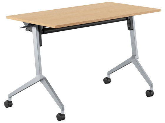 ●品番：ＦＬＦ−Ｋ１２０６ＫＮＳ−Ｓ１Ｑ１２●カラー／［天板］ナチュラルオーク［脚］フラットシルバー●外寸法／幅１２００×奥行６００×高さ７００ｍｍ●下肢空間寸法／幅９８０×高さ５８２ｍｍ●棚寸法／幅