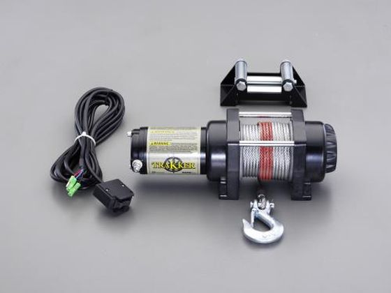 ●電源：ＤＣ１２Ｖバッテリー専用●水平牽引能力：１３６０ｋｇ●使用ワイヤー：φ４．７ｍｍ×１５．２ｍ●巻取速度：８．３ｍ／分（無負荷）●ギア比：１３６：１●電源コード長：４．７ｍ●サイズ：φ１１２×３