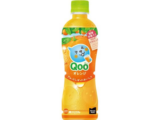 コカ・コーラ ミニッツメイド Qoo オレンジ 425mL 通販【フォレスト
