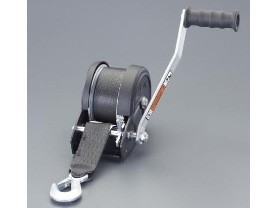 ●引張能力：６８０ｋｇ●最大巻取長さ：６．３５ｍｍ×１２．２ｍ●ギア比：４．４：１●重量（ｋｇ）：４．１●ドラム幅：５２ｍｍ●アメリカ製●柔らかく握りやすいソフトグリップハンドル●傷や埃を防止する両側