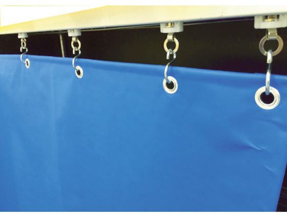 TRUSCO ターポリンシート グレー 1800×3600 0.35mm厚 通販【フォレスト