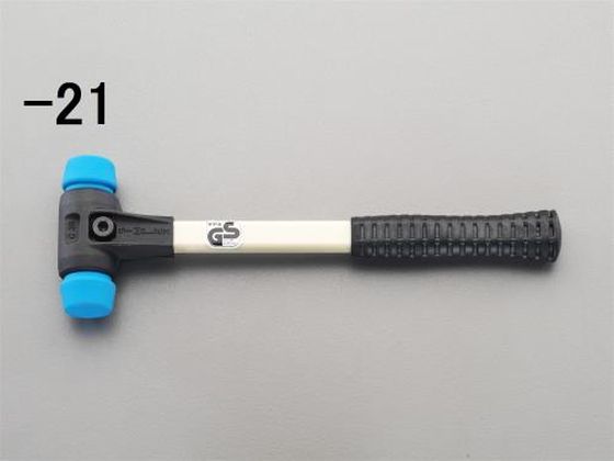 ●頭径：６０ｍｍ●頭長：１４５ｍｍ●全長：４１０ｍｍ●全重量：１７１０ｇ●材質：頭：ＴＰＥ（熱可塑性エラストマー）、柄：ファイバーグラス（ラバーグリップ付）、ホルダー：強化鋳鉄●硬さ：ソフトヘッド●用