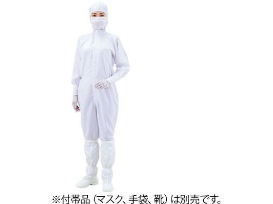 ●色：ホワイト●総丈（ｃｍ）：１８６●バスト（ｃｍ）：１３２●ウエスト（ｃｍ）：９２〜１２０●裄丈（ｃｍ）：９３●股下（ｃｍ）：８４●ペン差し、腕章用ループ付（左腕）●名札ループ付（左胸）●男女兼用●