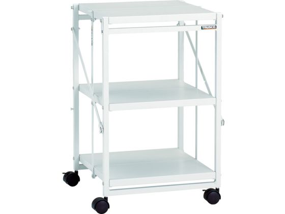 TRUSCO(トラスコ中山):バーディワゴン 600X400XH740 ウレタン車輪 W色