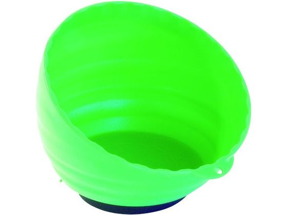 ●型番：TBMT-150-GN●最大荷重（kg）：1．2●直径（mm）：150●高さ（mm）：130〜60●色：緑●引っ掛け用の穴付●マグネット：フェライト磁石●本体：ABS樹脂
