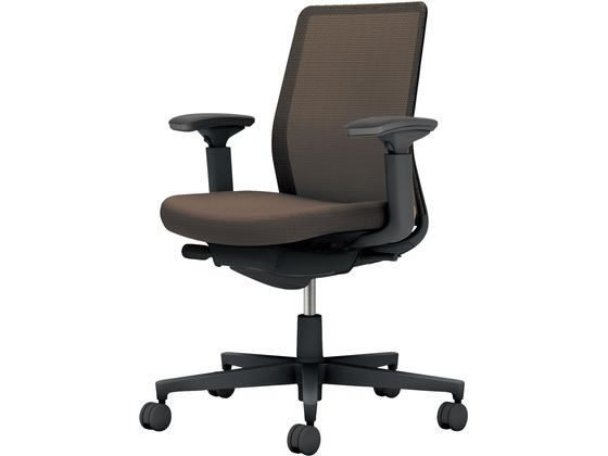 ●品番：Ｃ０３−Ｂ１３０Ｕ−ＢＭ６Ｍ６Ｘ１●カラー：本体／ブラック●カラー：座／ダークグレージュ、背／ダークグレージュ●ランバーサポート：なし●外寸法：幅７１０×奥行（脚部除く）４９０×高さ８８０〜９