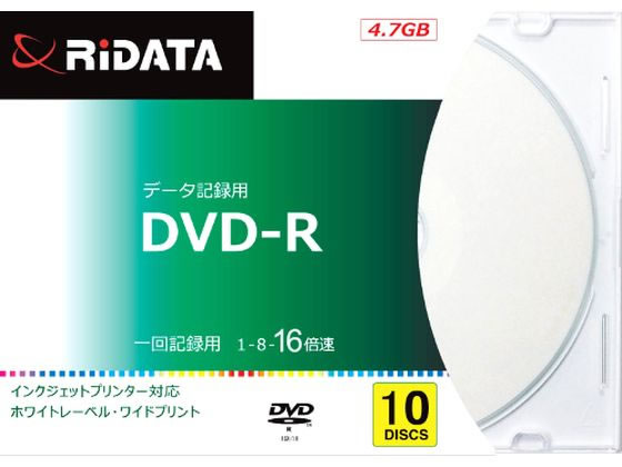 RITEK f[^pDVD-R 10 D-R16X47GPW10PSCB