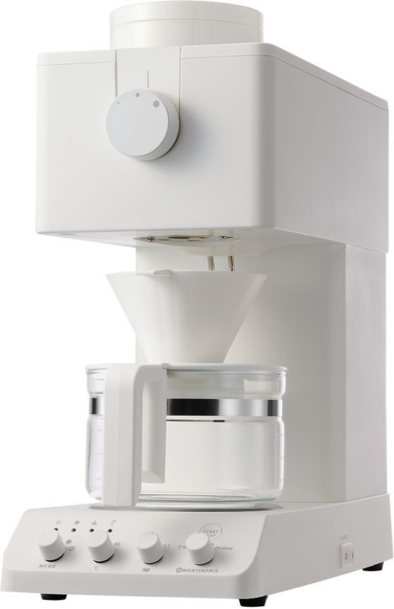 ツインバード 全自動コーヒーメーカー 3杯用 CM-D457W 通販