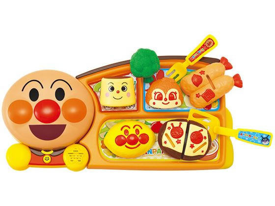 アンパンマン ホットプレートでジュージュー!できたておこさまランチ