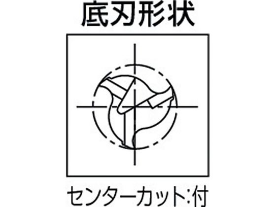ダイジェット アルミ加工用ソリッドエンドミル AL-SEES3100