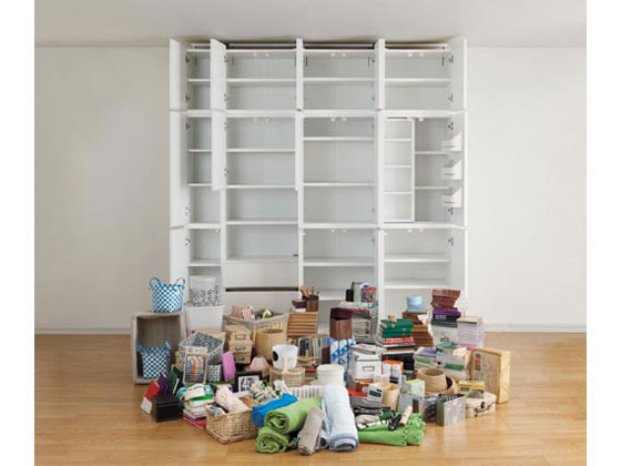 白井産業 壁面キャビネット上置き ホワイト POR-5512DUWH 通販