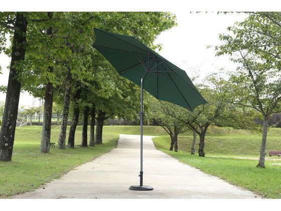 不二貿易 アルミパラソル 270cm グリーン 85184 通販【フォレストウェイ】
