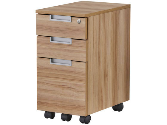 ●品番：ＧＺＣＡ−ＳＬ３１５ＮＡ●外寸法：幅３１５×奥行４９０×高さ６１０ｍｍ●材質：天板／（表面）低圧メラミン樹脂化粧板（芯材）パーティクルボード（エッジ）ＰＶＣ、引出／（表面）低圧メラミン樹脂化粧