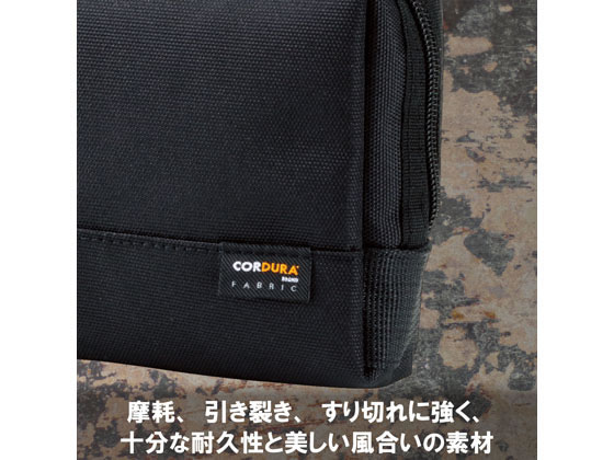 エレコム ガジェットポーチ CORDURAナイロン使用 BMA-CDGP01BK 通販