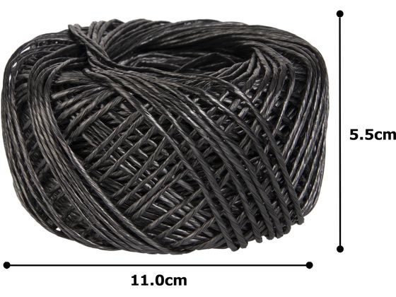 手作りロープ 7mm／8m × 9本セット　黒に近い紺色　未使用 紺屋商事 耐侯UV剤入 PPロープ細より 約100m 黒 通販【フォレストウェイ】