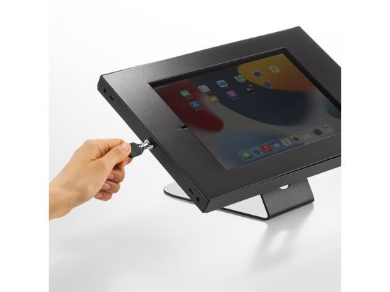 サンワサプライ iPad用スチール製スタンド付きケース CR-LASTIP34BK