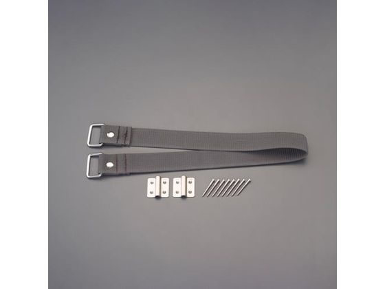 ●［セット内容］：ハンガーユニット（ネジ無し）×２ショルダーベルト８００ｍｍ（ビラカン付）×１トラス頭タッピングビス３．５×５０ｍｍ（ユニクロ）×８●材質：ハンガーユニット：ＳＵＳ３０４トラス頭タッピ