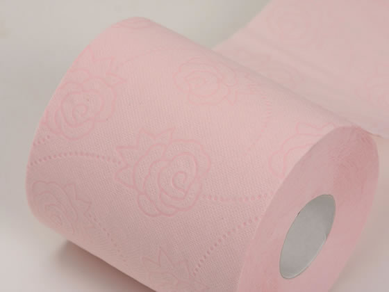 春日製紙 薔薇のおもてなし ピンク ダブル 37.5m 8R×12P 通販