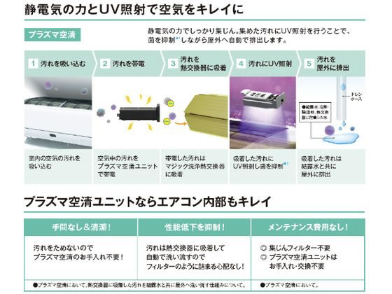 東芝 【標準工事付】10畳向け 自動お掃除付き 冷暖房エアコン e