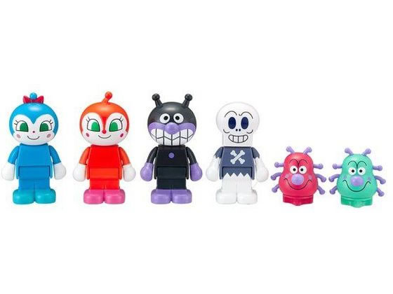 アンパンマン ブロックラボ バイキンマンとなかまたちブロックドールセット Forestway 通販フォレストウェイ