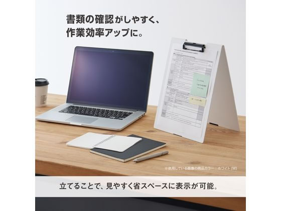 セキセイ クリップボード スタンド式 A4 ブラック FB-2126-60