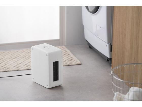 アイリスオーヤマ コンパクトセラミックファンヒーター ACH-KD12A-W