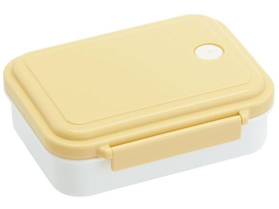 ●カラー：くすみイエロー●本体サイズ：１６．７×１３．４×５．６ｃｍ●本体重量：●容量：本体：５５０ｍｌ（中容器：５００ｍｌ）●材質：本体・中容器・仕切：ポリプロピレン（耐熱温度−２０〜１４０度）、止