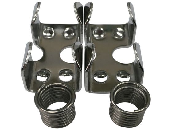 ●型番：KJ18-1●入数：2組●適用ロープ径（mm）：9●ステンレス（SUS304）●マンボカン×2個、ロープキャッチャー×2個