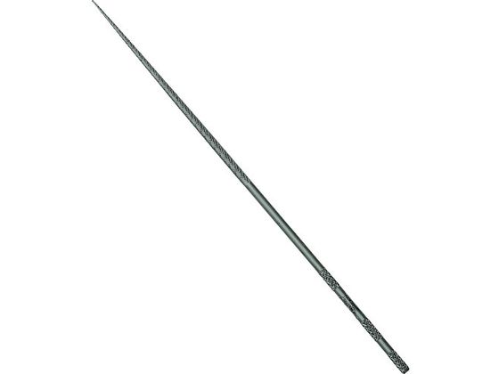 ●型番：LA2410-160-0●タイプ：＃0●形状：丸●全長（mm）：160●刃長（mm）：80●刃幅（mm）：Φ2．9●ヤスリ目の粗さ：＃0（25cuts／cm中目〜細目相当）、＃2（38cuts