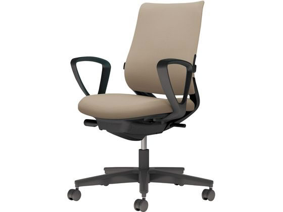 ●品番：Ｃ０４−Ｂ１５２ＣＵ−ＢＫＹＫＹＫ１●外寸法／幅６８０×奥行５６５×高さ８９０〜９８０ｍｍ●座面寸法／幅４９５×奥行４１０〜４６０ｍｍ●肘内寸法／幅４６０ｍｍ●肘外寸法／幅６１０ｍｍ●座面高さ