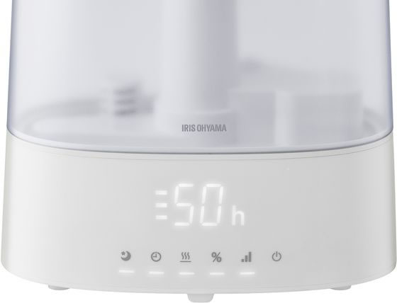アイリスオーヤマ 上給水ハイブリッド式 加湿器ホワイト AHM-HUT55A-W