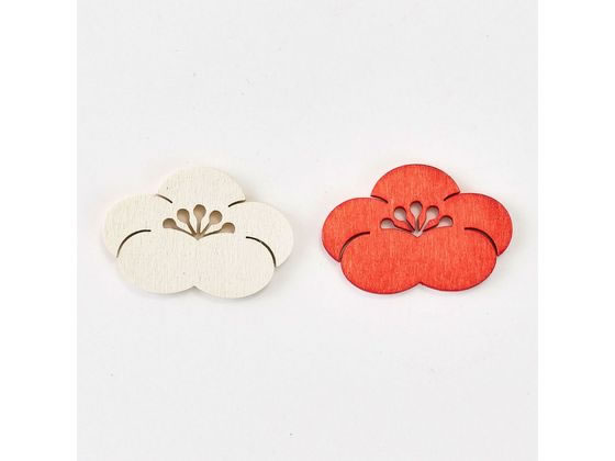 紅白梅耳花生 東京堂 祝い梅パーツ 紅白／ZE008738 通販【フォレストウェイ】