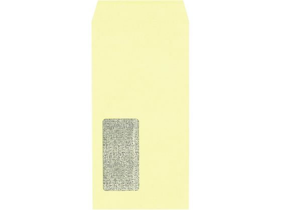 ●色：クリーム●規格サイズ：長３●寸法：縦２３５×横１２０ｍｍ●窓寸法：４５×９０ｍｍ●窓材質：グラシン紙●紙厚：８０ｇ／ｍ２●郵便番号枠なし●テープなし●貼り合わせ：センター貼り●裏地紋印刷入●注文