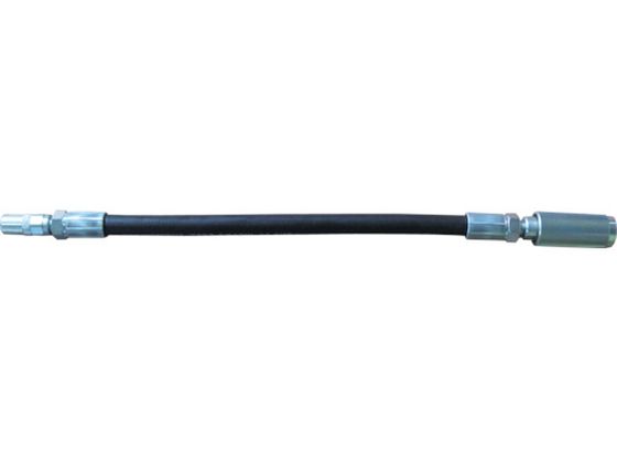 ●型番：SPK-5●全長（ｍｍ）：４１８●ヤマダマイクロホースは２１ＭＰａ以下でご使用ください。●ＳＰＫ−５はルブリケーター用です。グリスガンには接続できません。●常用耐圧：２１ＭＰａ●最小曲げ半径：