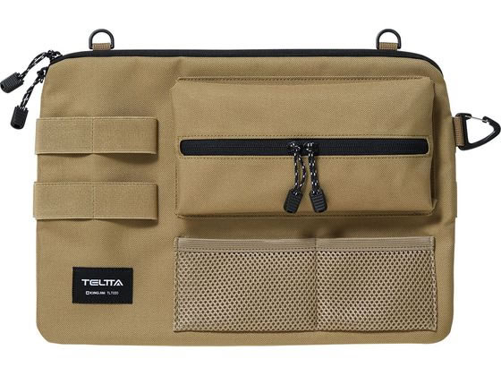 （まとめ買い）キングジム テルッタ マルチケース ワークツール 持ち運び収納 ベージュ TLT020-BE 〔3個セット〕 【北海道・沖縄・離島配送不可】 キングジム テルッタ マルチケース ベージュ TLT020-BE 通販