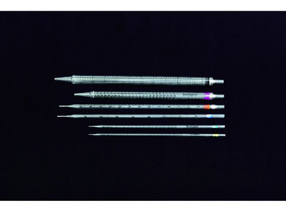 ●型番：KJ9050●入数：200本●容量（ml）：5 ●精度（％）：±2 ●目盛（ml）：0．1 ●カラーコード：青 ●全長（mm）：347●γ滅菌済 ●パイロジェンフリー ●DNaseRnaseフ