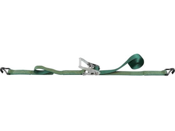 ●型番：GX50-1000J●最大使用荷重（t）：1．0 ●色：グリーン ●ベルト長さ（m）巻取側：5．0 ●ベルト長さ（m）固定側：1．00 ●ベルト寸法（mm）幅×厚さ：50×3．0●プロテクター